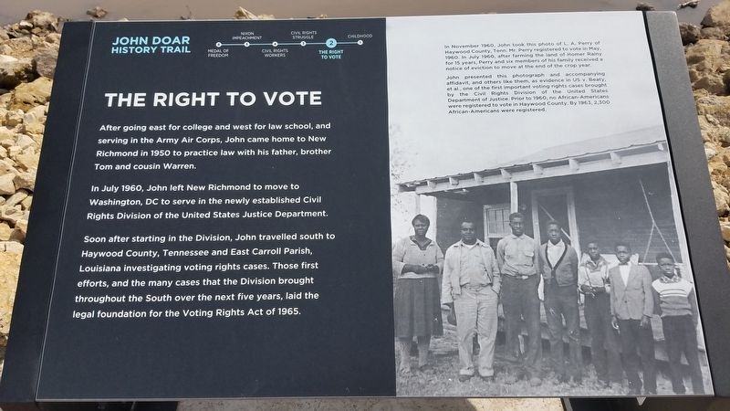 The Right to Vote Marker image. Click for full size.