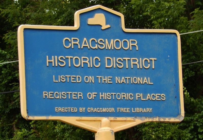 Cragsmoor Historic District Marker image. Click for full size.