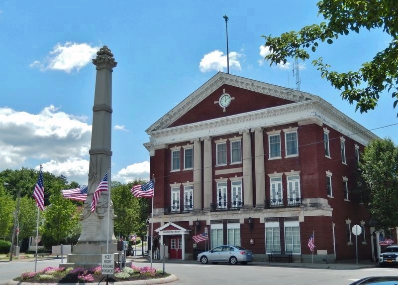 Town of Montgomery Civil War Monument. Click for full size. Town of Montgomery Civil War Monument image. Click for full size.
