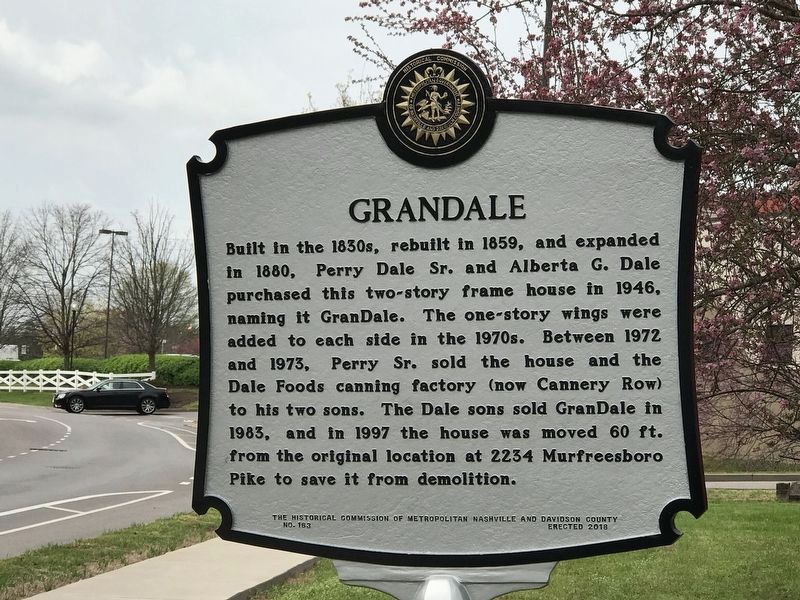 GranDale Marker image. Click for full size.