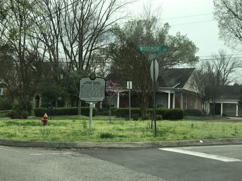 Kenner Manor Historic District Marker image. Click for full size.