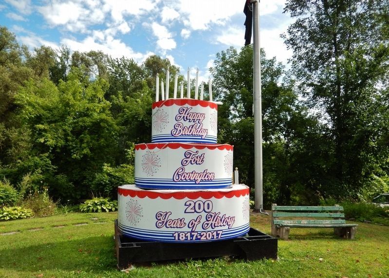 Fort Covington 200th Anniversary � 1817-2017 image. Click for full size.