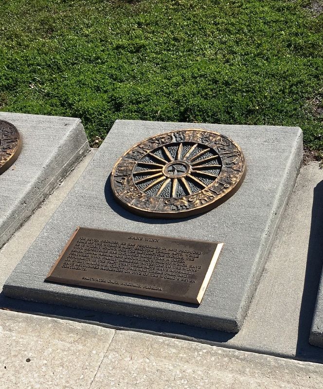 Hans Winn Marker. Click for full size. Hans Winn Marker image. Click for full size.