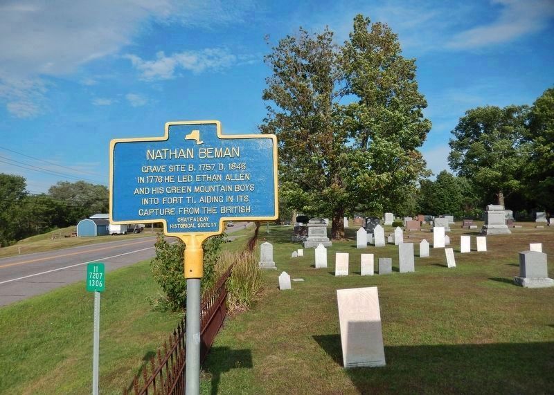 Nathan Beman Marker. Click for full size. Nathan Beman Marker image. Click for full size.