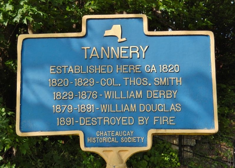 Tannery Historical Marker