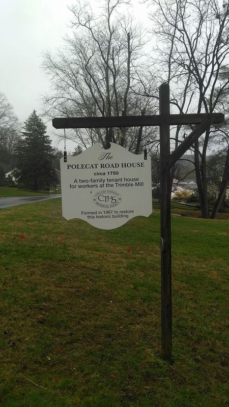 The Polecat Road House Marker image. Click for full size.