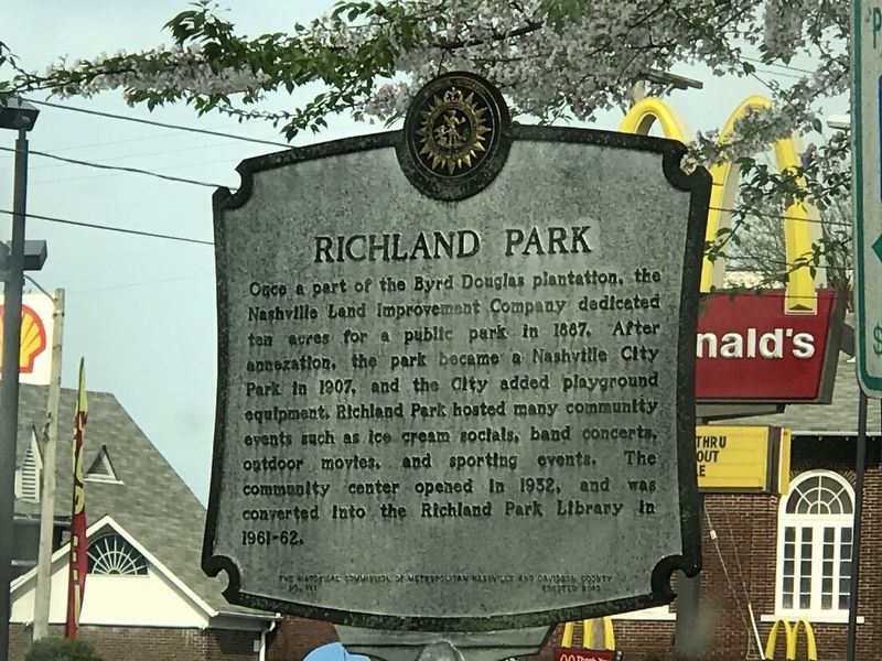 Richland Park Marker image. Click for full size.