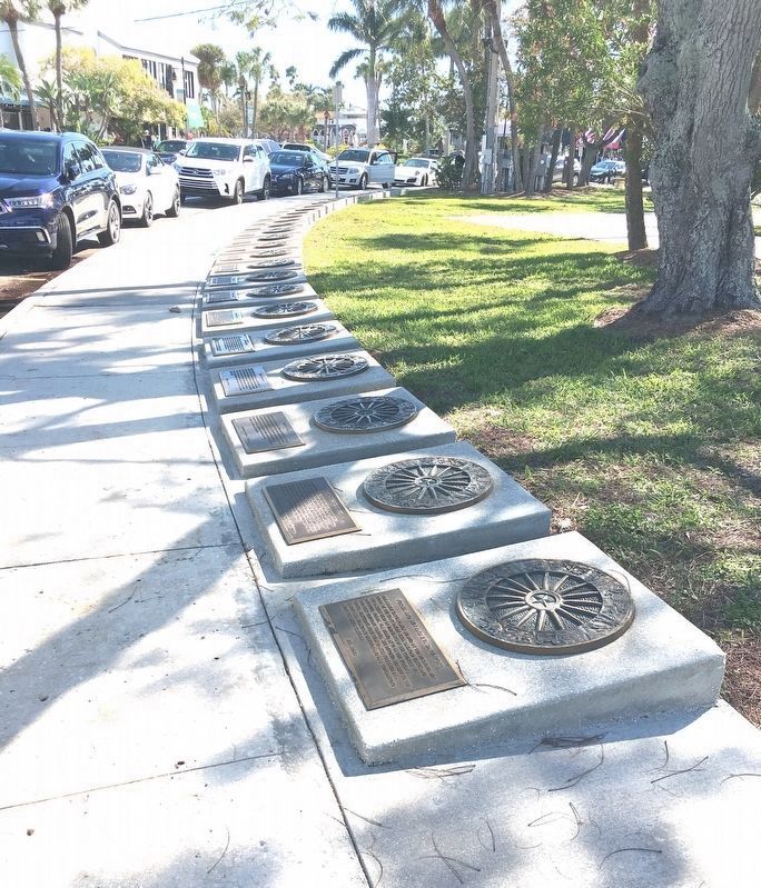 A wide view which includes the Charles Schlarbaum Marker. Click for full size. A wide view which includes the Charles Schlarbaum Marker image. Click for full size.