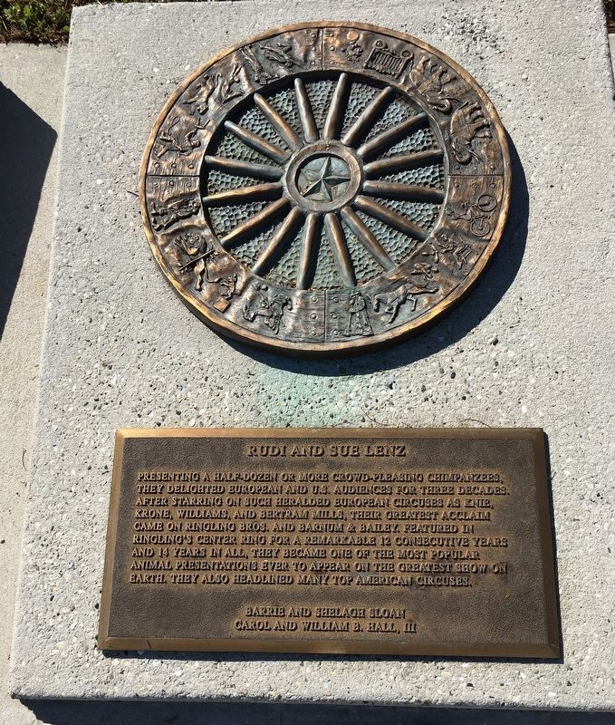 Rudi and Sue Lenz Marker. Click for full size. Rudi and Sue Lenz Marker image. Click for full size.