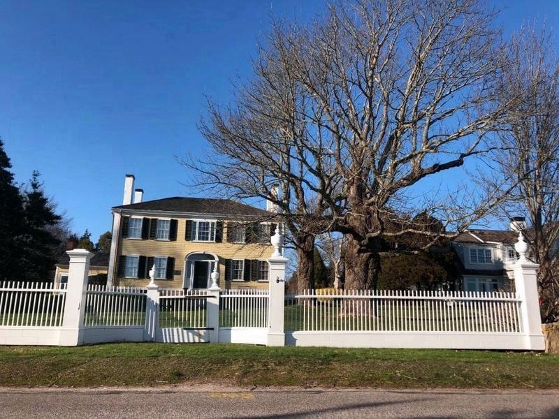 The King Caesar House, across the road from the marker. Click for full size. The King Caesar House, across the road from the marker image. Click for full size.