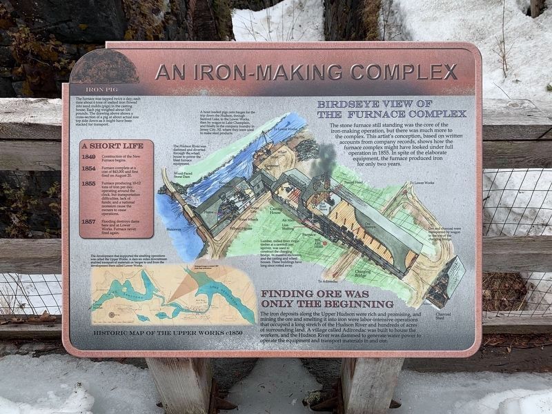 An Iron Making Complex Marker. Click for full size. An Iron Making Complex Marker image. Click for full size.