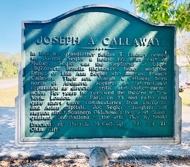 Joseph Callaway Marker image. Click for full size.