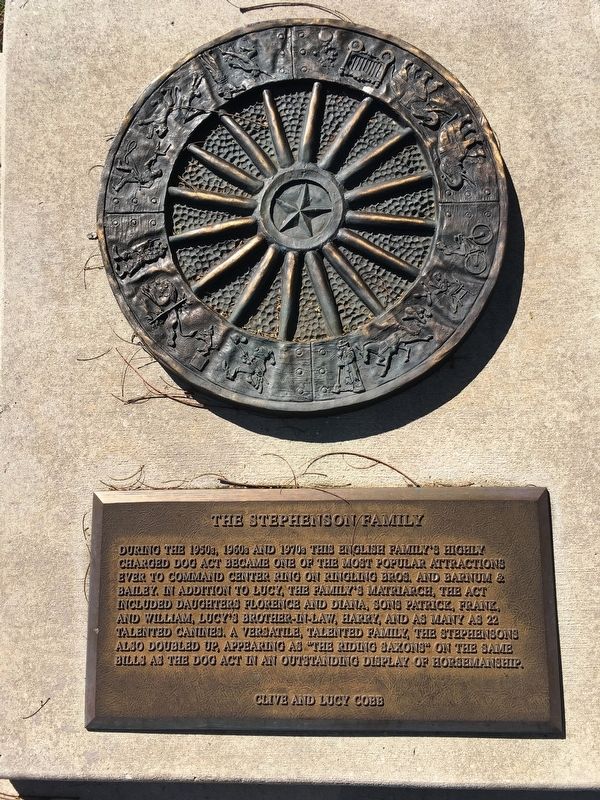 The Stephenson Family Marker. Click for full size. The Stephenson Family Marker image. Click for full size.