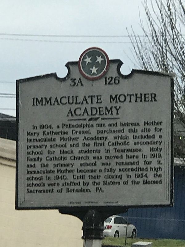 Immaculate Mother Academy Marker image. Click for full size.