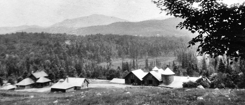 Marker detail: Camp Santanoni. Click for full size. Marker detail: Camp Santanoni image. Click for full size.