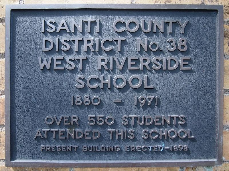 Isanti County District No. 38 marker image. Click for full size.