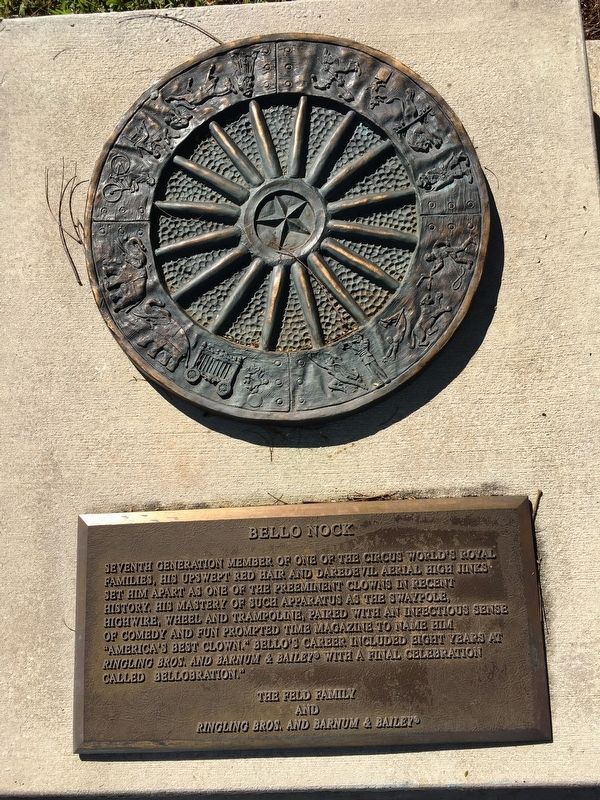 Bello Nock Marker. Click for full size. Bello Nock Marker image. Click for full size.