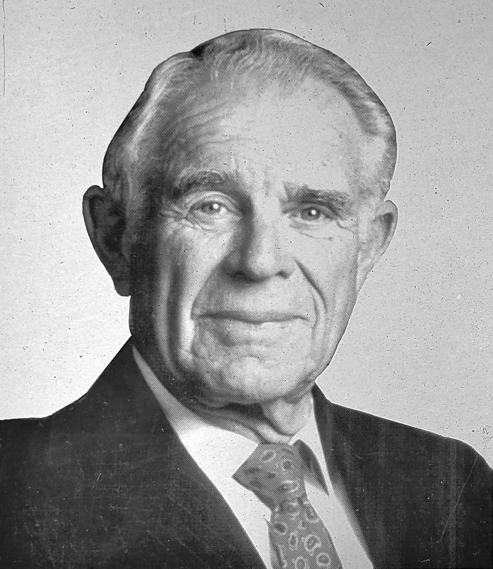 Marker detail: Francis Berger Trudeau, Jr.<br>(1919-1995) image. Click for more information.