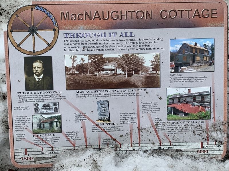 MacNaughton Cottage Marker image. Click for full size.
