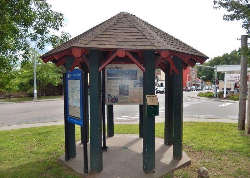 Making History in Saranac Lake Marker. Click for full size. Making History in Saranac Lake Marker image. Click for full size.