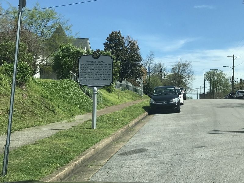Waverly Place Marker. Click for full size. Waverly Place Marker image. Click for full size.
