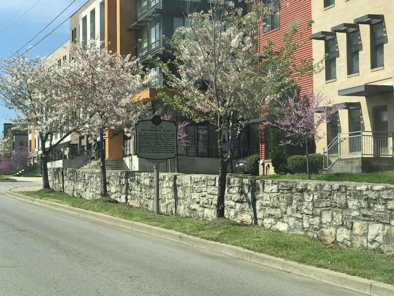 Site of Waterworks Plant Marker image. Click for full size.