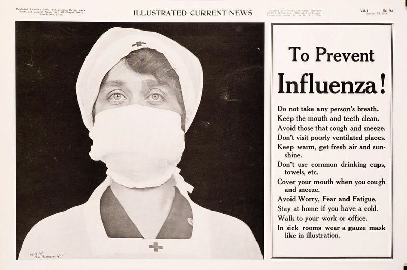 To Prevent Influenza! image. Click for full size.