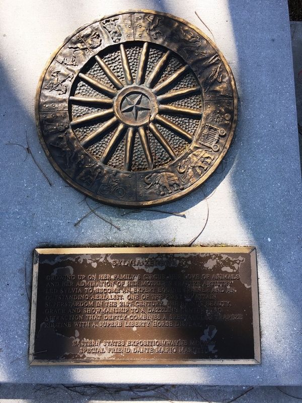 Sylvia Zerbini Marker. Click for full size. Sylvia Zerbini Marker image. Click for full size.