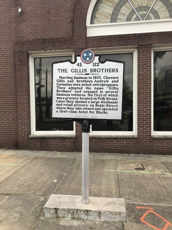 The Gillis Brothers Marker image. Click for full size.