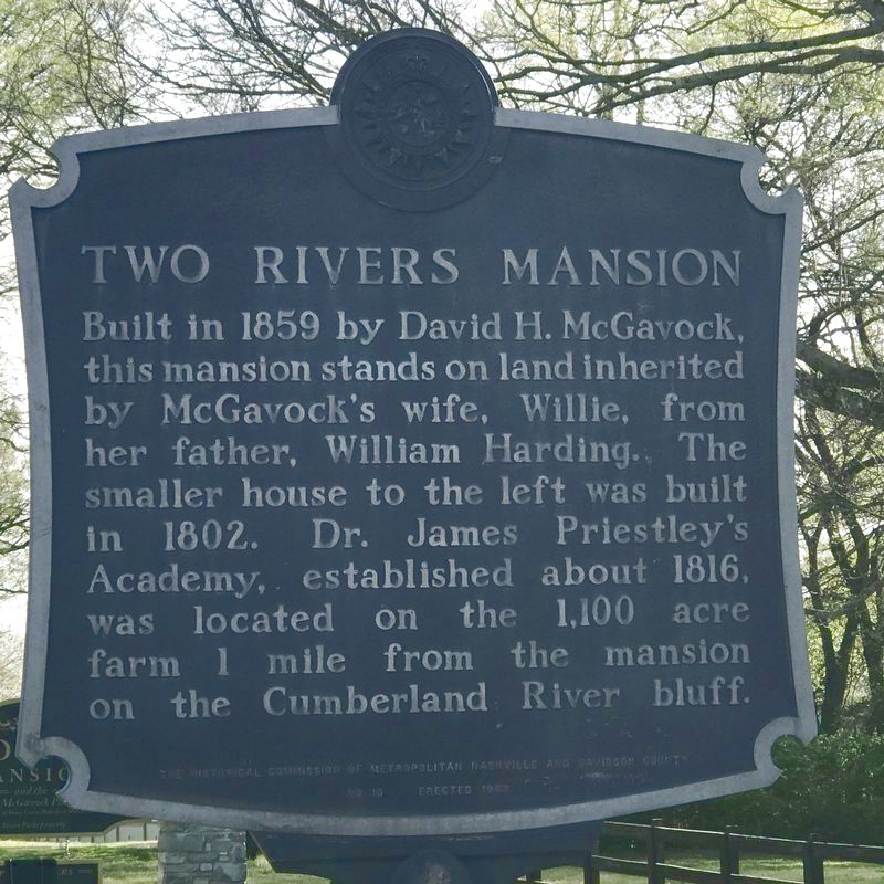 Two Rivers Mansion Marker image. Click for full size.