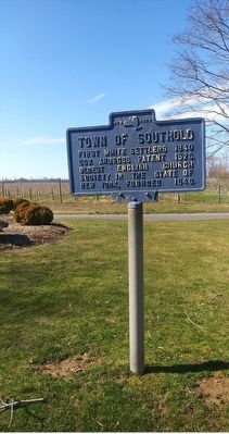 Town of Southold Marker image. Click for full size.
