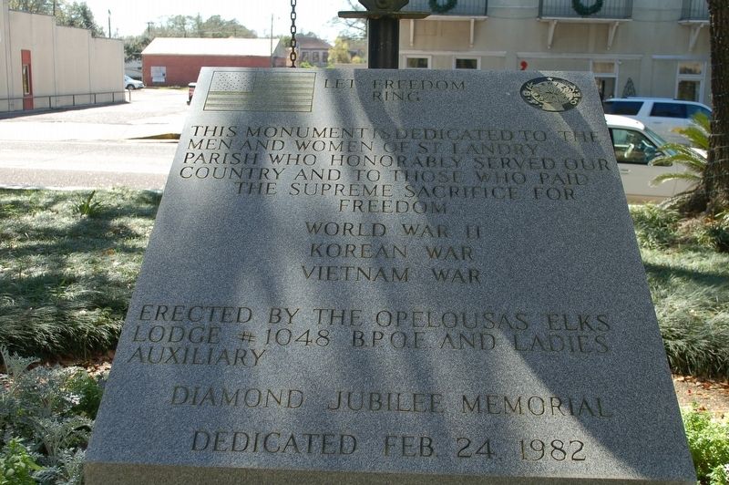 Let Freedom Ring Marker. Click for full size. Let Freedom Ring Marker image. Click for full size.
