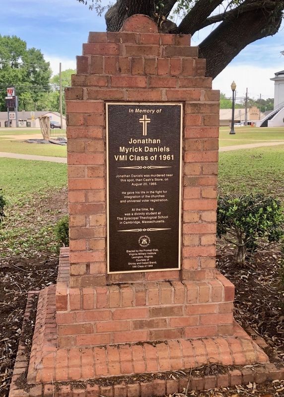 Memorial to Jonathan Myrick Daniels located about 500 feet north. image. Click for full size.