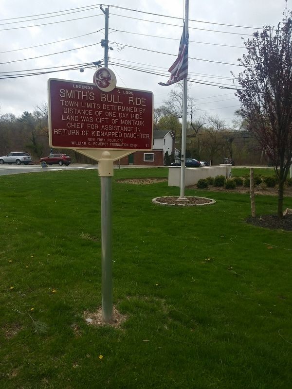 Smith's Bull Ride Marker. Click for full size. Smith's Bull Ride Marker image. Click for full size.