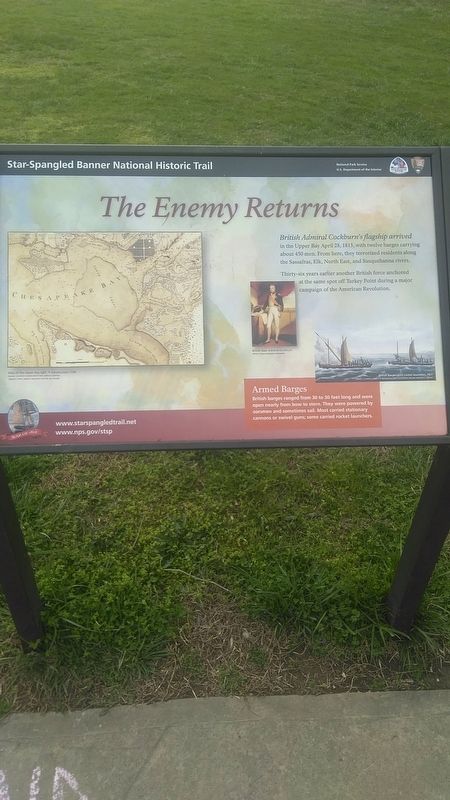 The Enemy Returns Marker image. Click for full size.