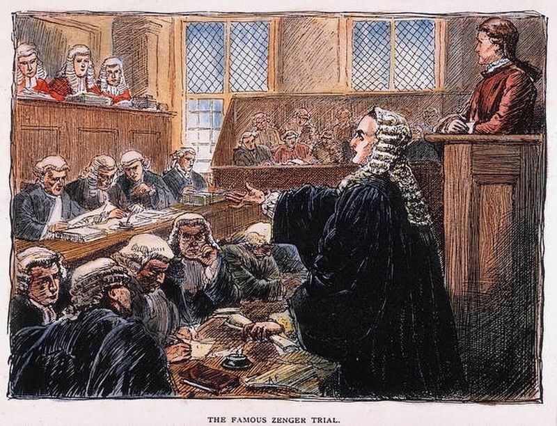 The John Peter Zenger Trial image. Click for full size.