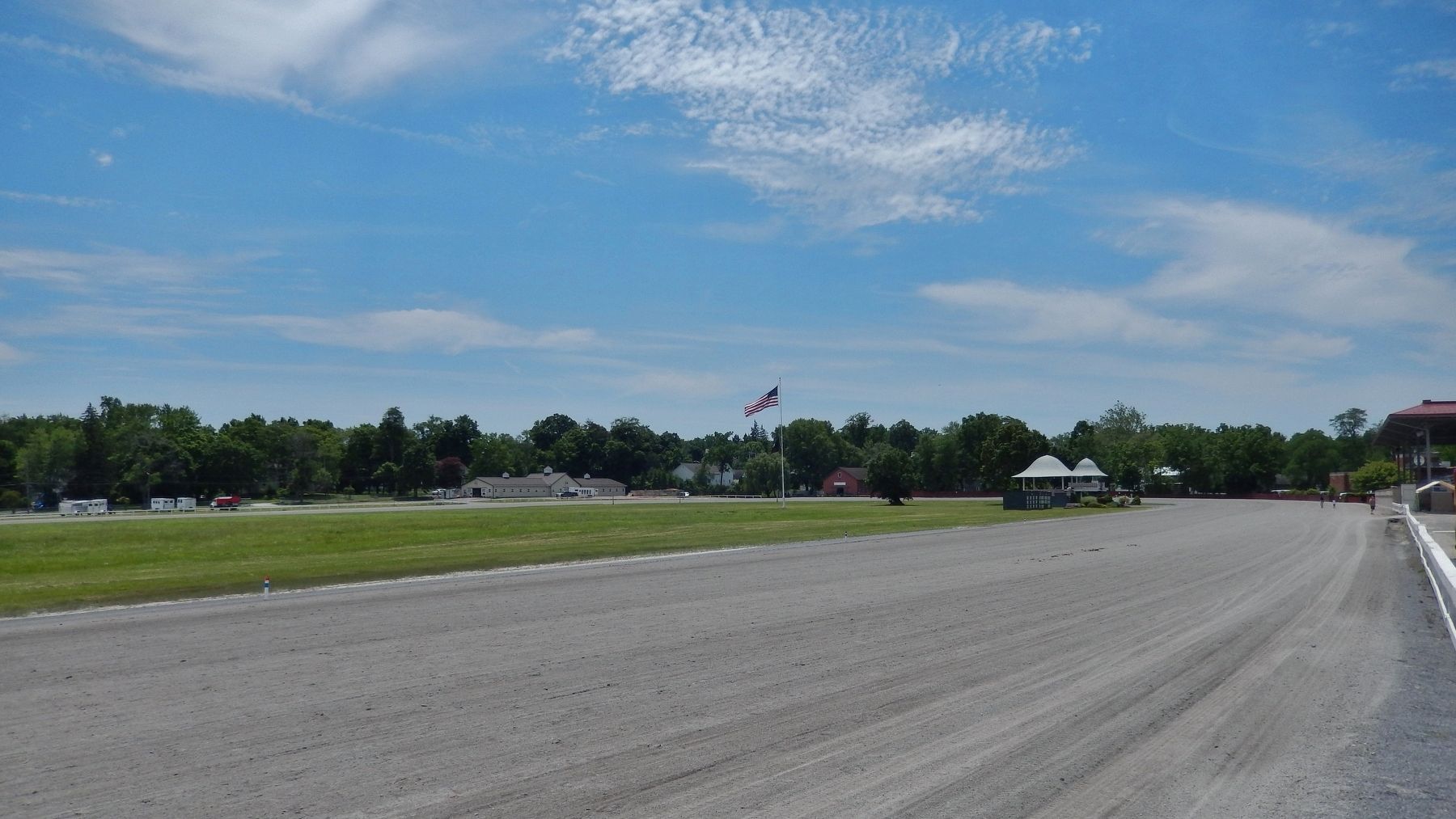 Goshen Historic Harness Racing Track image. Click for full size.