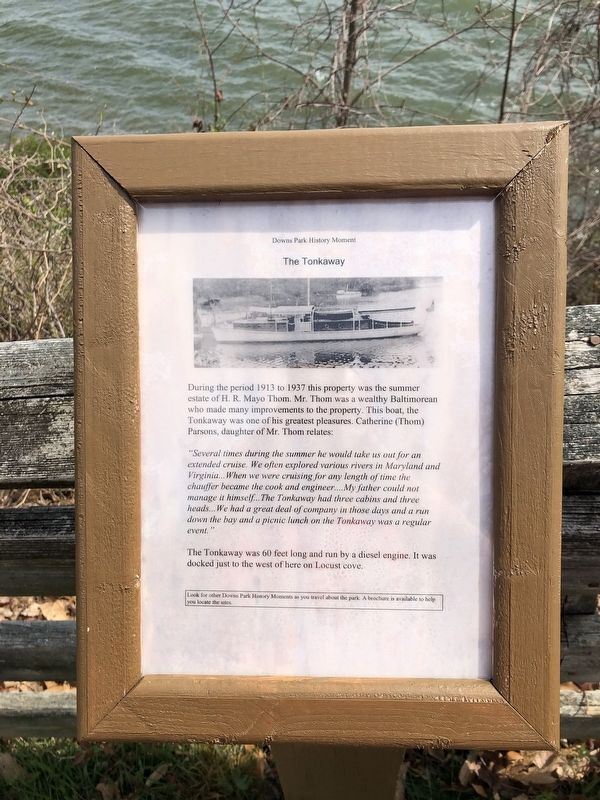 The Tonkaway Marker image. Click for full size.