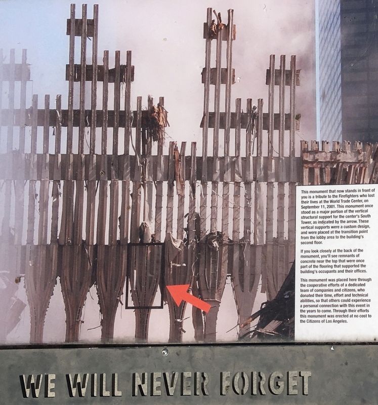World Trade Center Monument image. Click for full size.