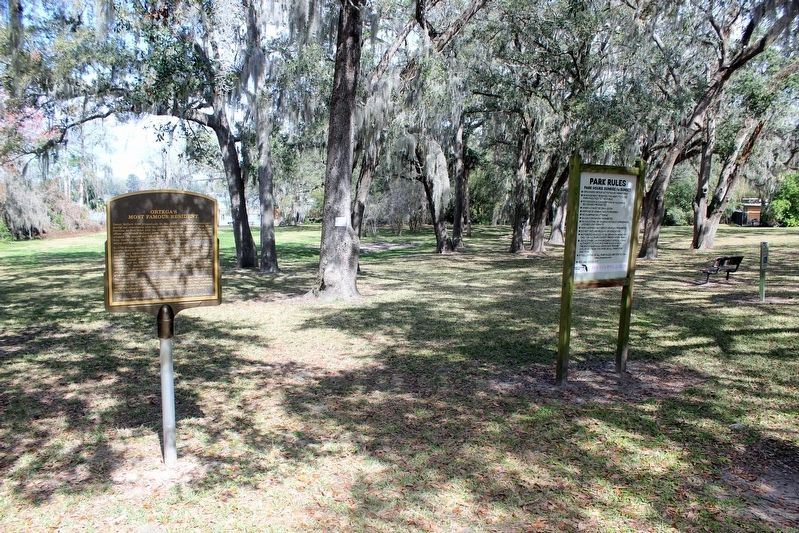Ortega's Most Famous Resident Marker. Click for full size. Ortega's Most Famous Resident Marker image. Click for full size.