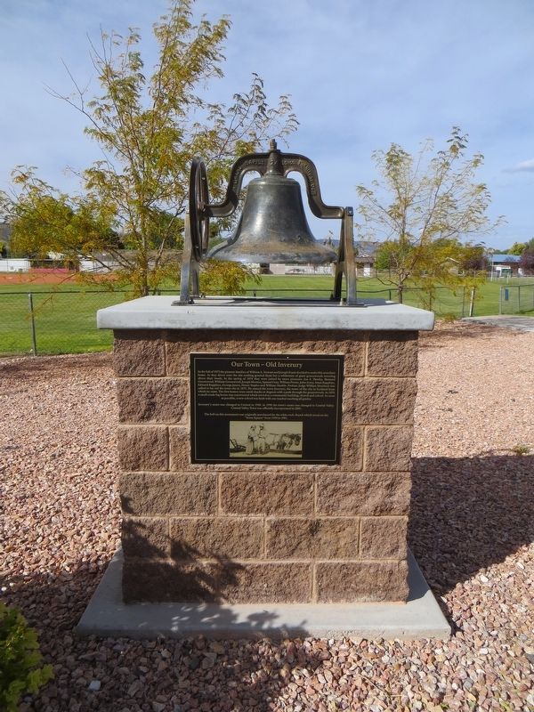 Our Town ~ Old Inverury Marker image. Click for full size.
