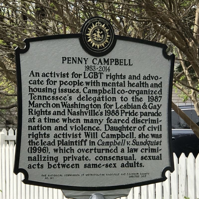 Penny Campbell Marker image. Click for full size.