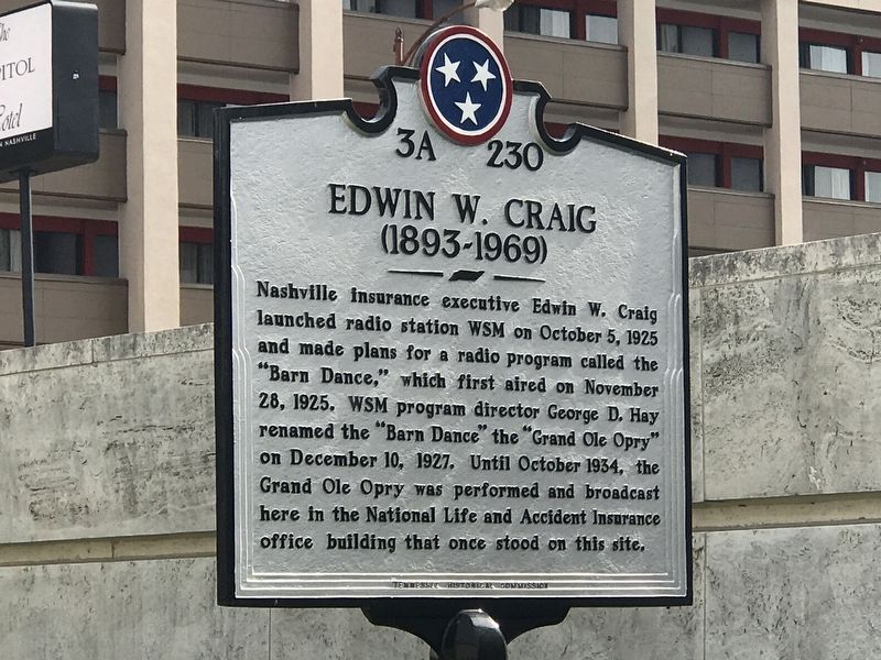 Edwin W. Craig Marker image. Click for full size.