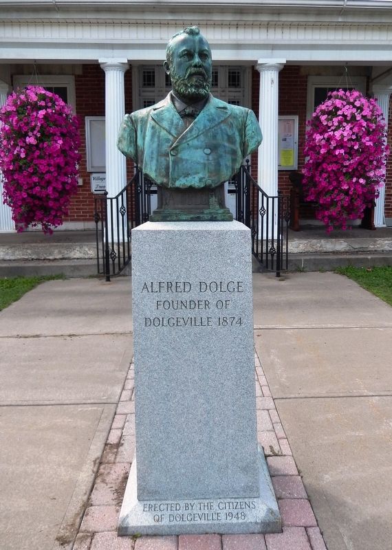 Alfred Dolge Monument image. Click for full size.