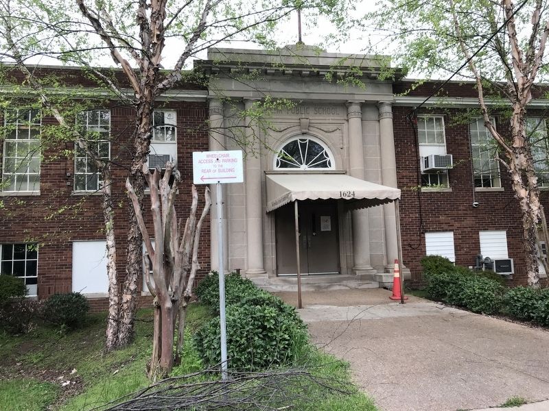 Former Fehr School entrance image. Click for full size.