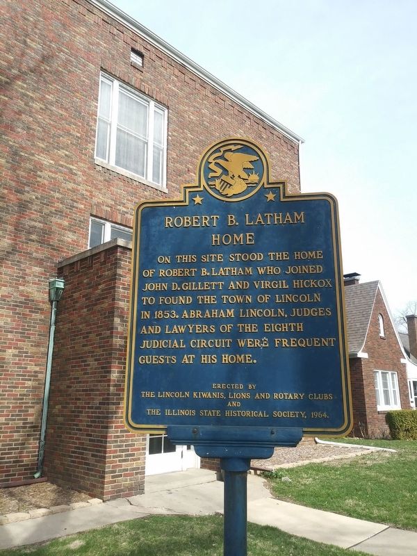 Robert B. Latham Home Marker image. Click for full size.