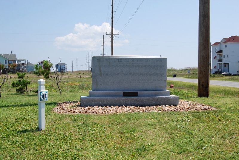 Island Veterans of the Civil War Marker. Click for full size. Island Veterans of the Civil War Marker image. Click for full size.