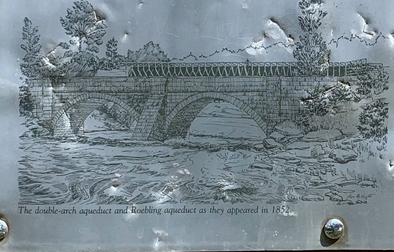The Aqueducts Marker. Click for full size. The Aqueducts Marker image. Click for full size.