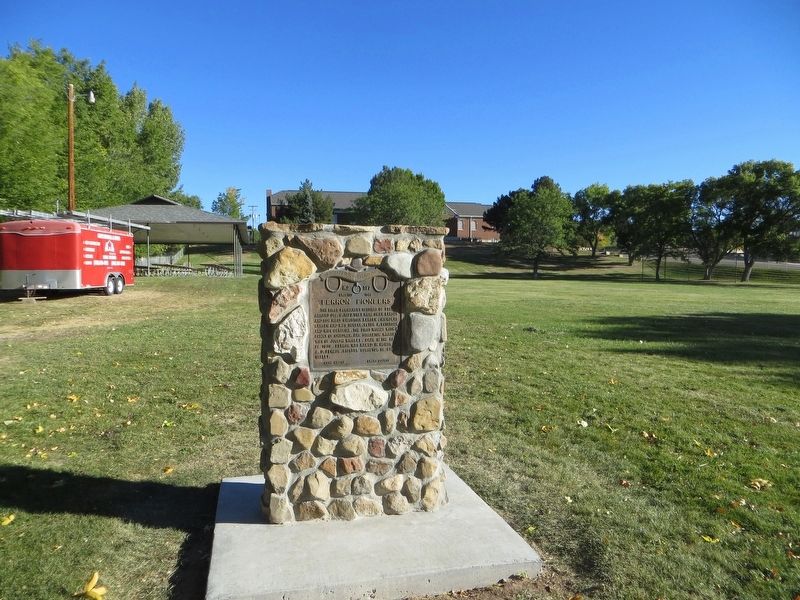 Ferron Pioneers Marker. Click for full size. Ferron Pioneers Marker image. Click for full size.