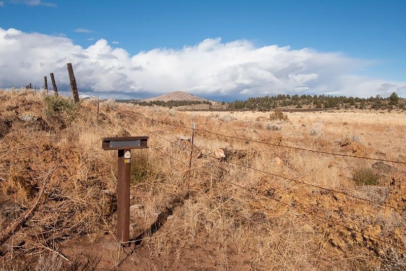 Burnett Cutoff - Across Barren Ground Marker. Click for full size. Burnett Cutoff - Across Barren Ground Marker image. Click for full size.